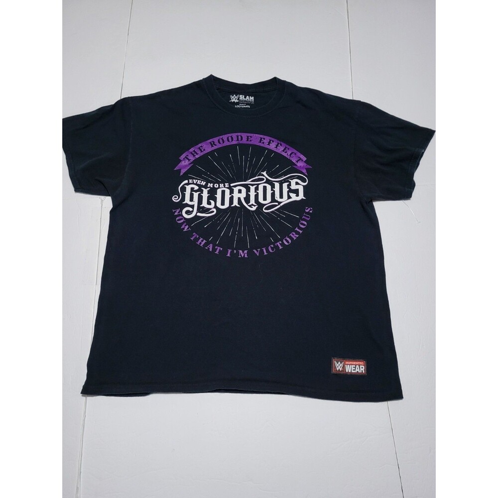 (#L5) WWE Slam Crate Lootcrate Bobby Roode Short Sleeve MEN'S XL BLACK